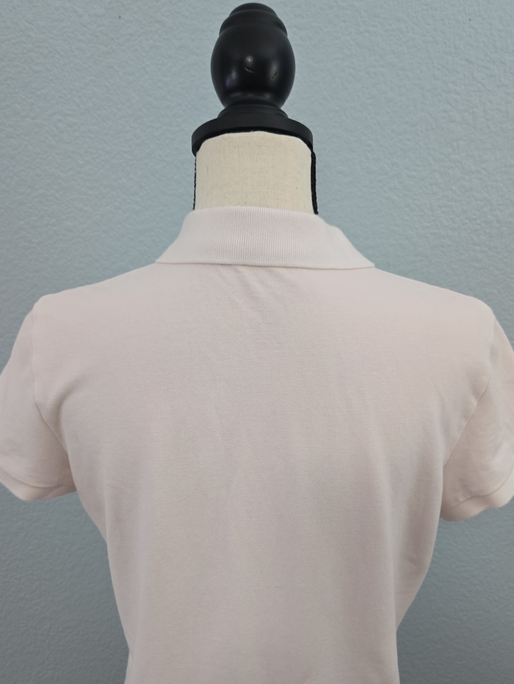 LILLY PULITZER Island Polo Light Pink Short Sleeve Polo Embroidered Palm LARGE - Picture 7 of 10